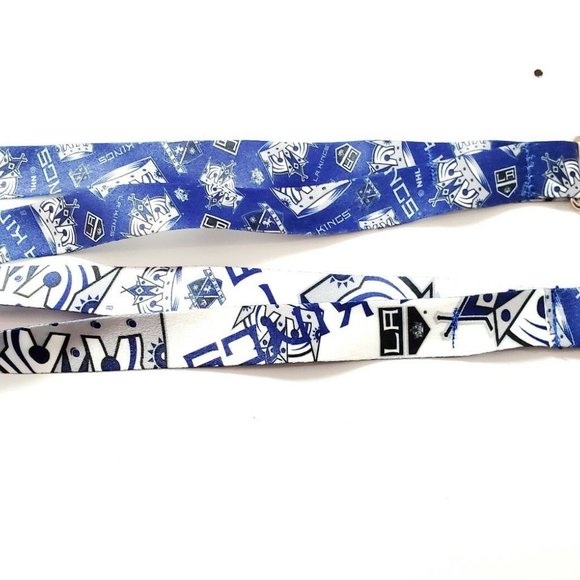 LOS ANGELES KINGS LANYARD DOUBLE SIDED W/CLIP NEW - Picture 2 of 2